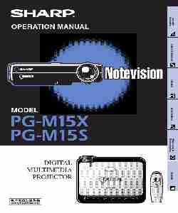 Sharp Projector PG-M15X-page_pdf